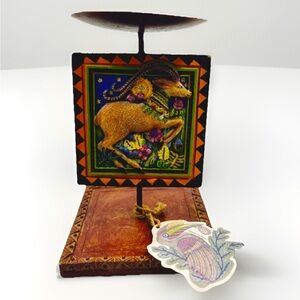 The Candle Plant Stand by Marsha McCarthy for Silvestri's "Amazonia" collection